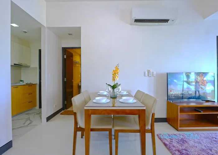 아파트 Mactan Newtown - 1br Stunning Ocean View And View 막탄
