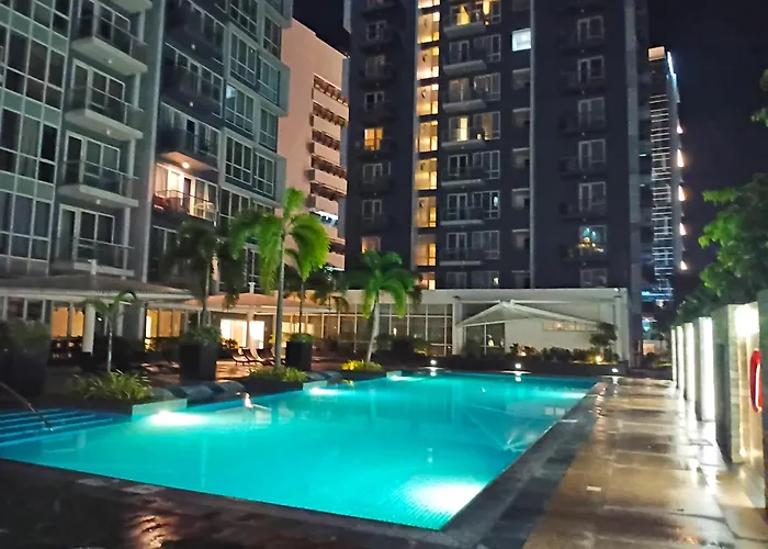 Mactan Newtown - 1br Stunning Ocean View And View Apartment